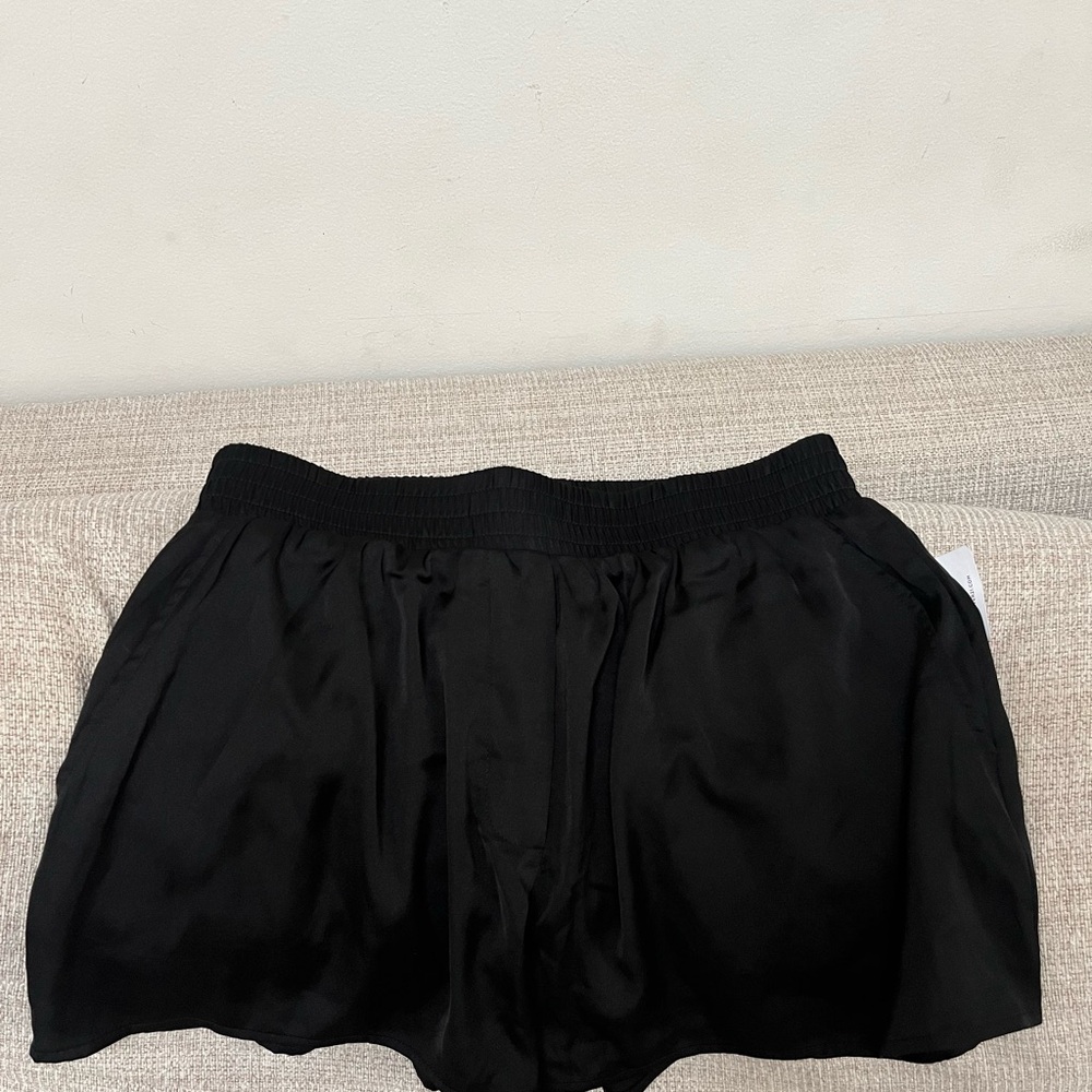 Forever 21 Black Athletic Shorts Lightweight Elastic Waist